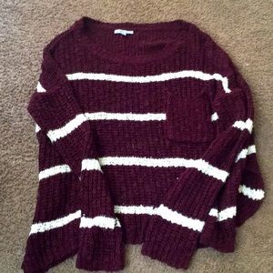 Crop sweater